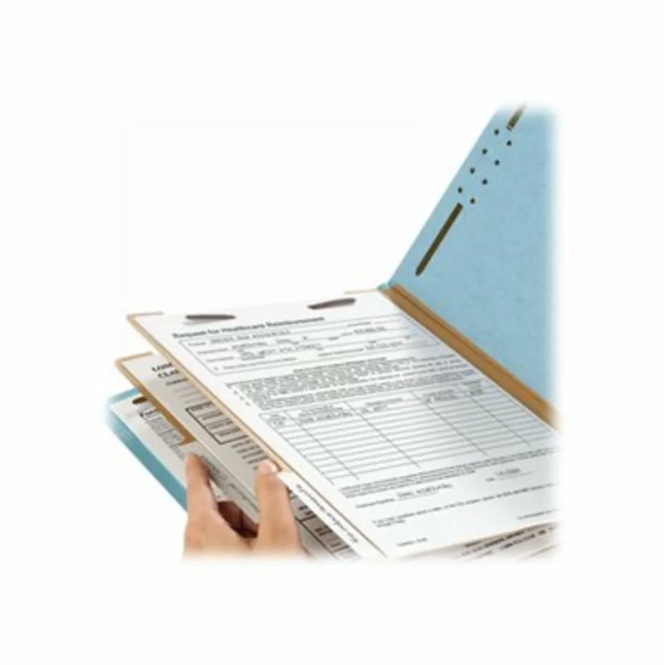 Smead 2/5 Tab Cut Letter Recycled Classification Folder