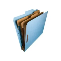 Smead 2/5 Tab Cut Letter Recycled Classification Folder