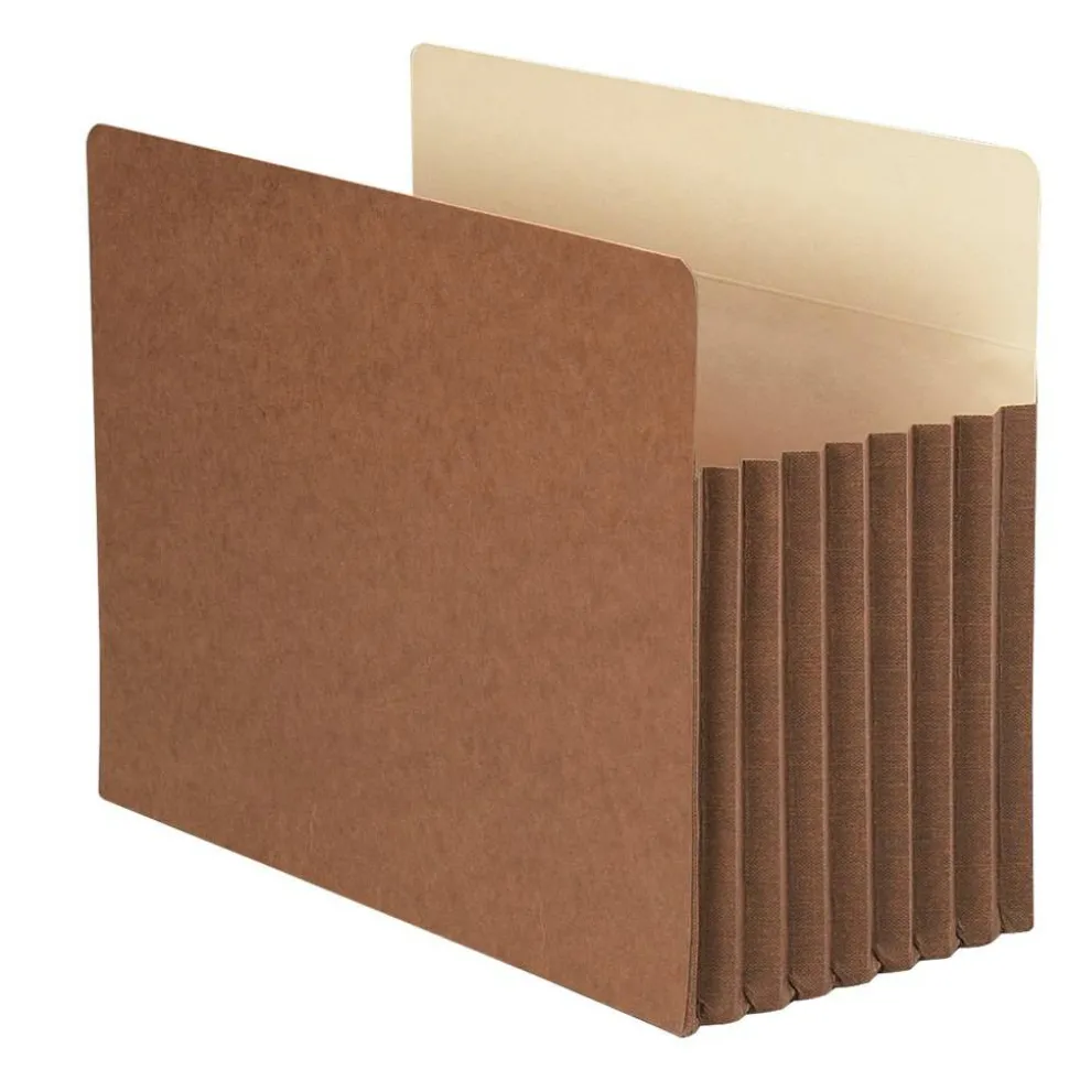 Smead TUFF Straight Tab Cut Letter Recycled File Pocket