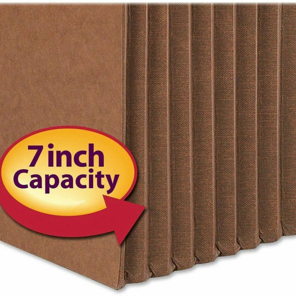 Smead TUFF Straight Tab Cut Letter Recycled File Pocket