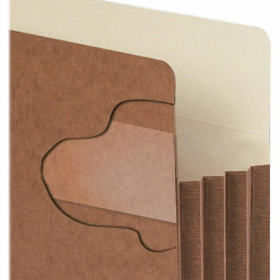 Smead TUFF Straight Tab Cut Letter Recycled File Pocket