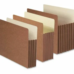 Smead TUFF Straight Tab Cut Letter Recycled File Pocket