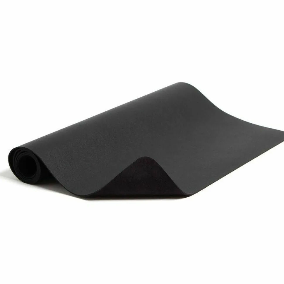 Smead Vegan Leather Desk Pads, 36" x 17", Charcoal