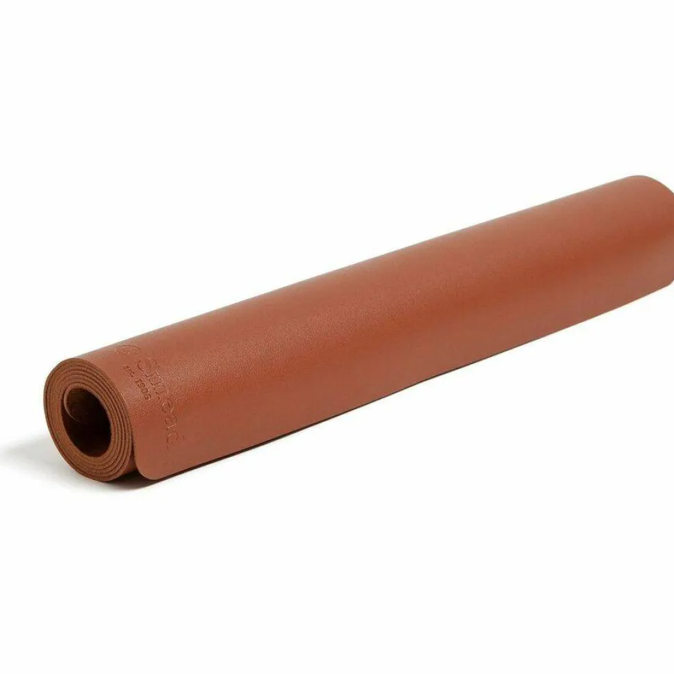Smead Vegan Leather Desk Pads, 36" x 17", Brown