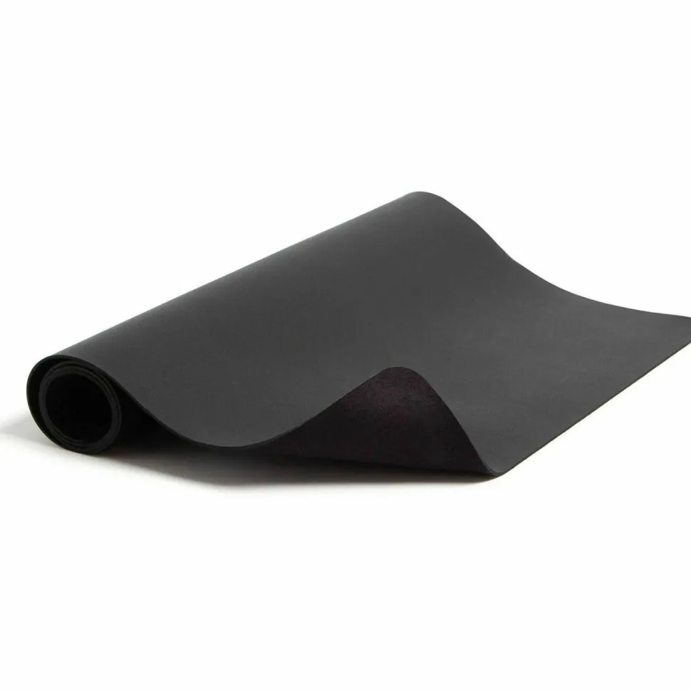 Smead Vegan Leather Desk Pads, 31.5" x 15.7", Charcoal