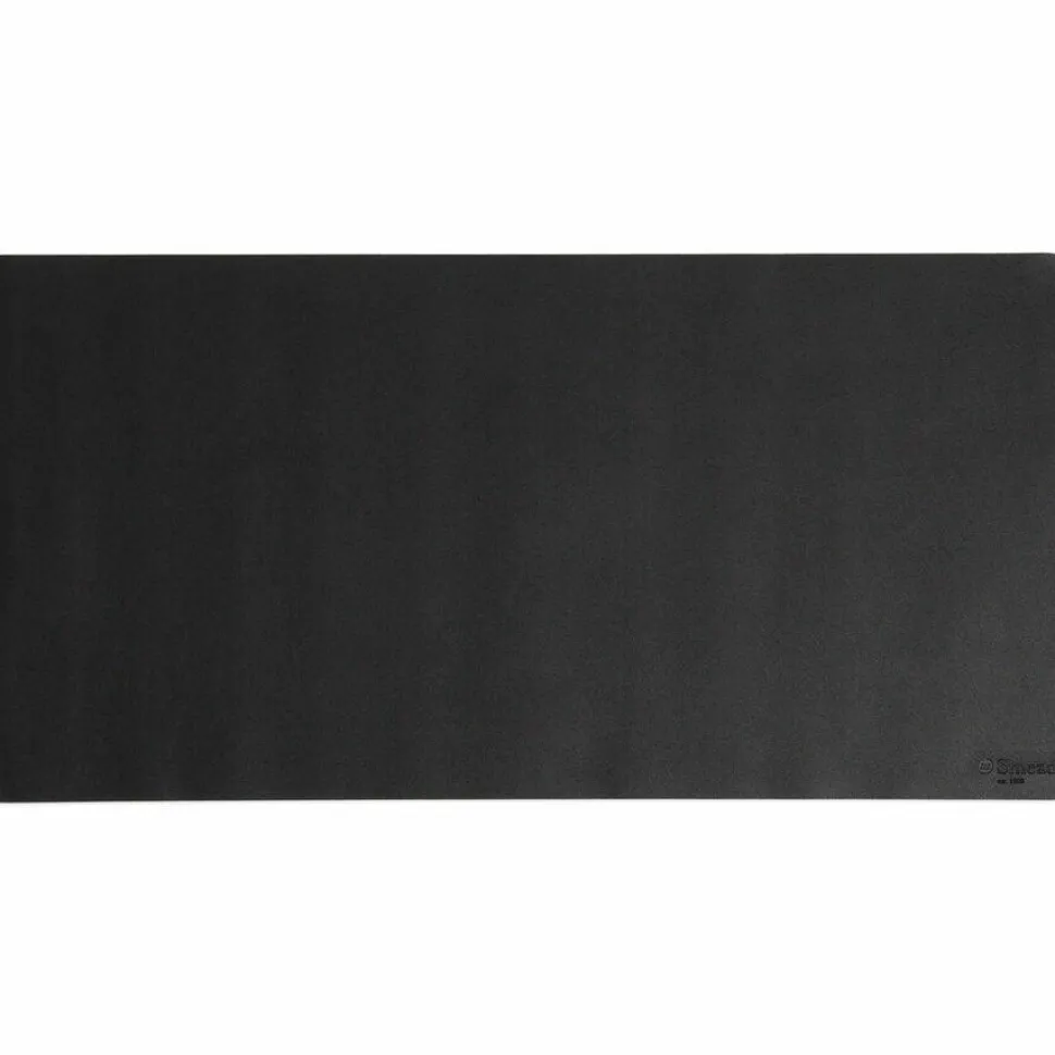 Smead Vegan Leather Desk Pads, 31.5" x 15.7", Charcoal