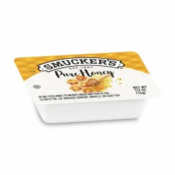 Smucker's Honey, Single Serving Packs,0.5 oz, 200/Carton
