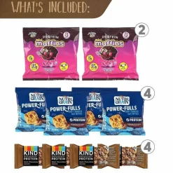 Snack Box Pros Chocolate for Breakfast Snack Box, Chocolate, 23 Assorted Snacks/Box