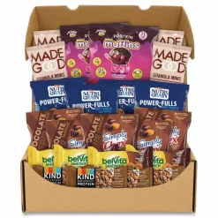 Snack Box Pros Chocolate for Breakfast Snack Box, Chocolate, 23 Assorted Snacks/Box