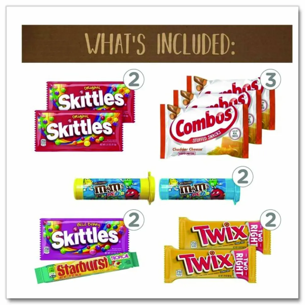 Snack Box Pros MARS Favorites Snack Box, 23 Assorted Snacks/Box