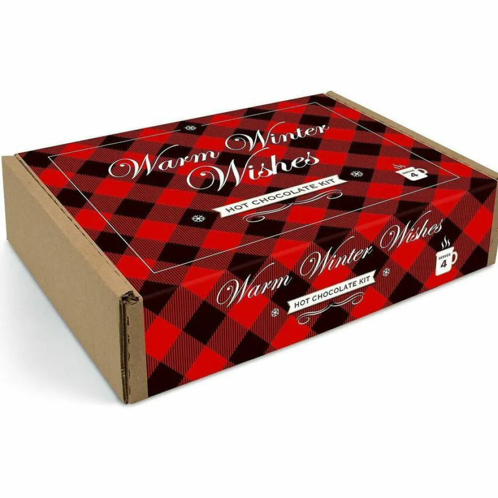 Snack Box Pros Warm Winter Wishes Hot Chocolate Kit, 18 Assorted Items/Box