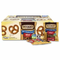 Snyder's Mini Pretzels, 0.92 oz Bags, 36 Bags/Carton