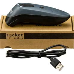 Socket Mobile DuraScan D740, Universal Barcode Scanner, Gray