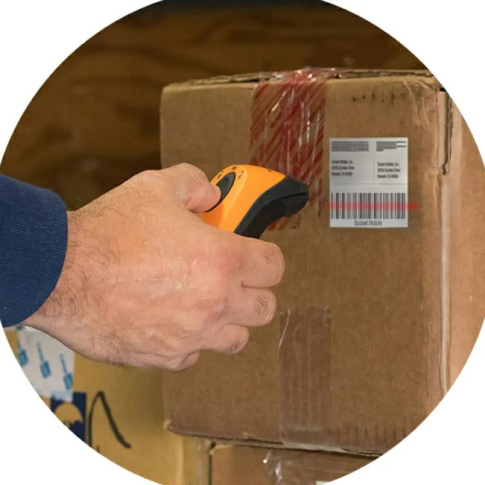 Socket Mobile DuraScan D740, Universal Barcode Scanner, Gray
