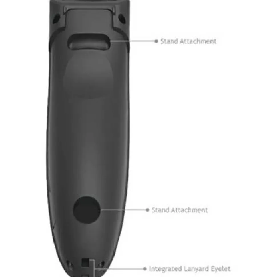 Socket Mobile DuraScan D740, Universal Barcode Scanner, Gray