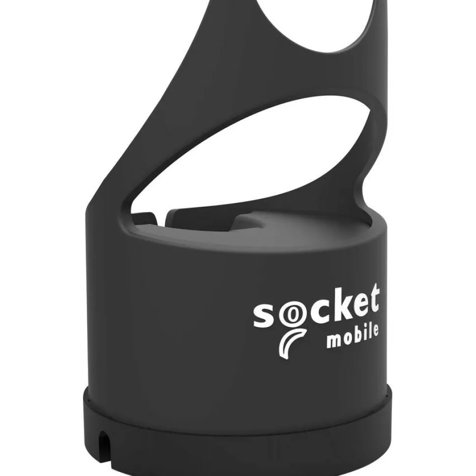 Socket Mobile DuraScan D740, Universal Barcode Scanner, Gray & Charging Dock
