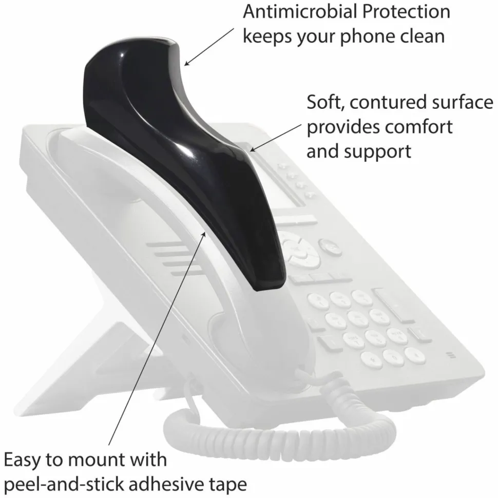 Softalk II Shoulder Rest With Microban, Black