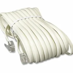 Softalk Line Extension Cord - for Phone - Extension Cable - 25 ft - 1 Pack - 1 x RJ-11 Male Phone - 1 x RJ-11 Male Phone - Beige