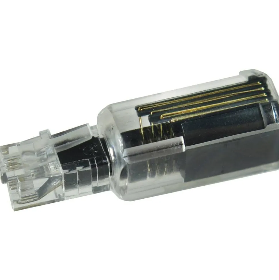 Softalk 21002 Phone Cord Detangler, Black/Clear