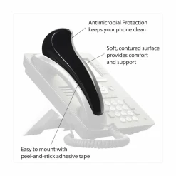 Softalk Shoulder Rest With Microban, Black