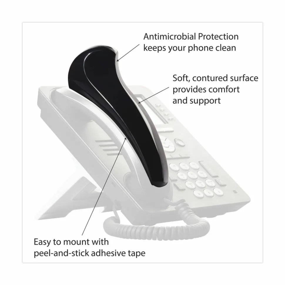 Softalk Shoulder Rest With Microban, Black