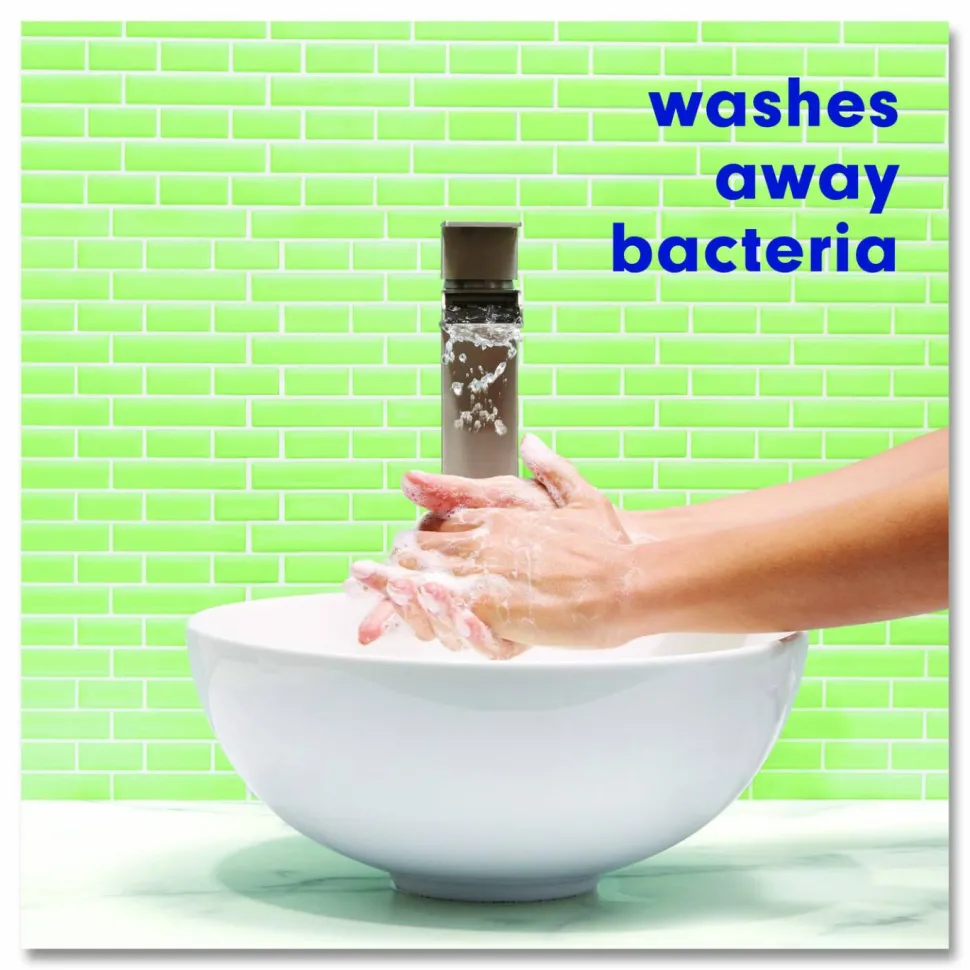 Softsoap Antibacterial Liquid Hand Soap Refill, Fresh Scent, 50 oz, Green, 3/Carton