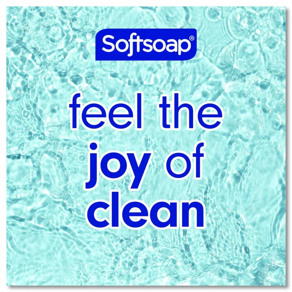 Softsoap Antibacterial Liquid Hand Soap Refill, Fresh Scent, 50 oz, Green, 3/Carton