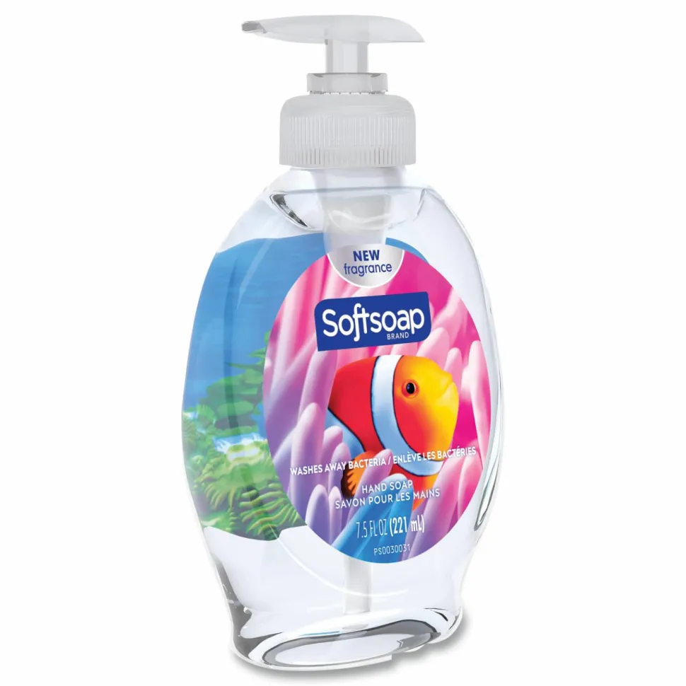 Softsoap Liquid Hand Soap, Fresh Scent, 7.5 oz, 6/Carton