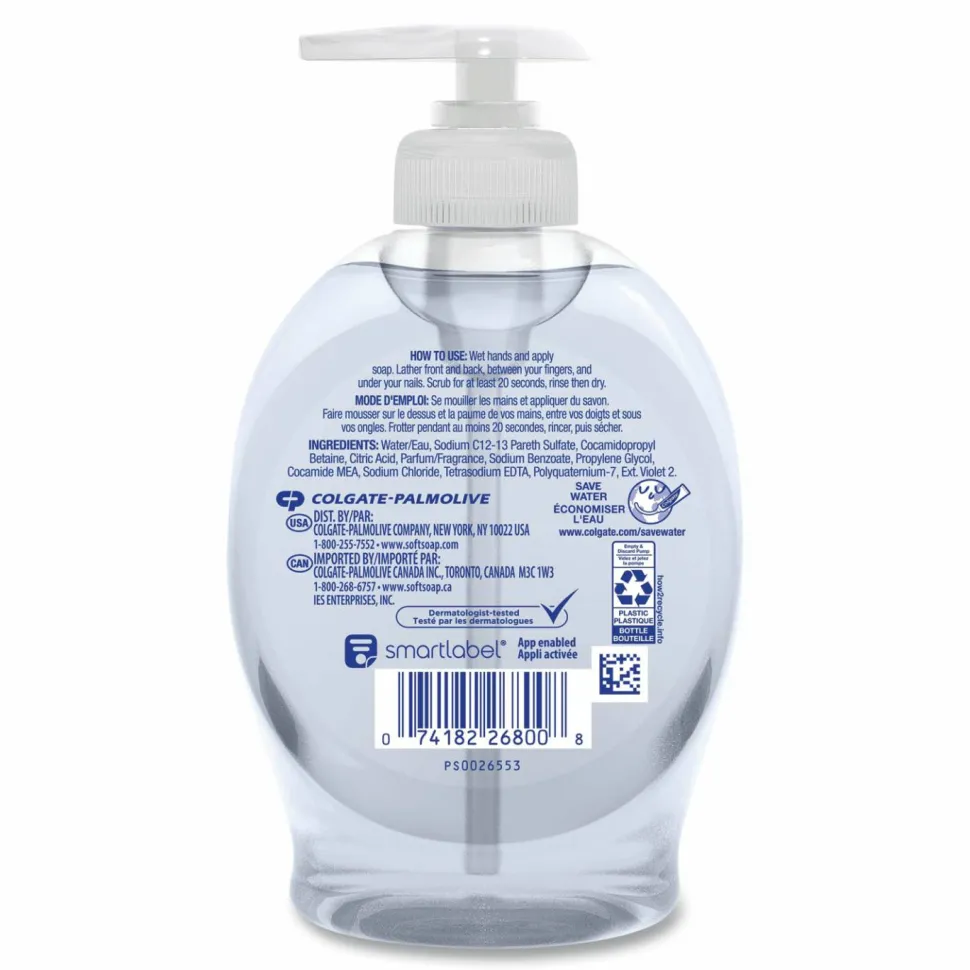 Softsoap Liquid Hand Soap, Fresh Scent, 7.5 oz, 6/Carton