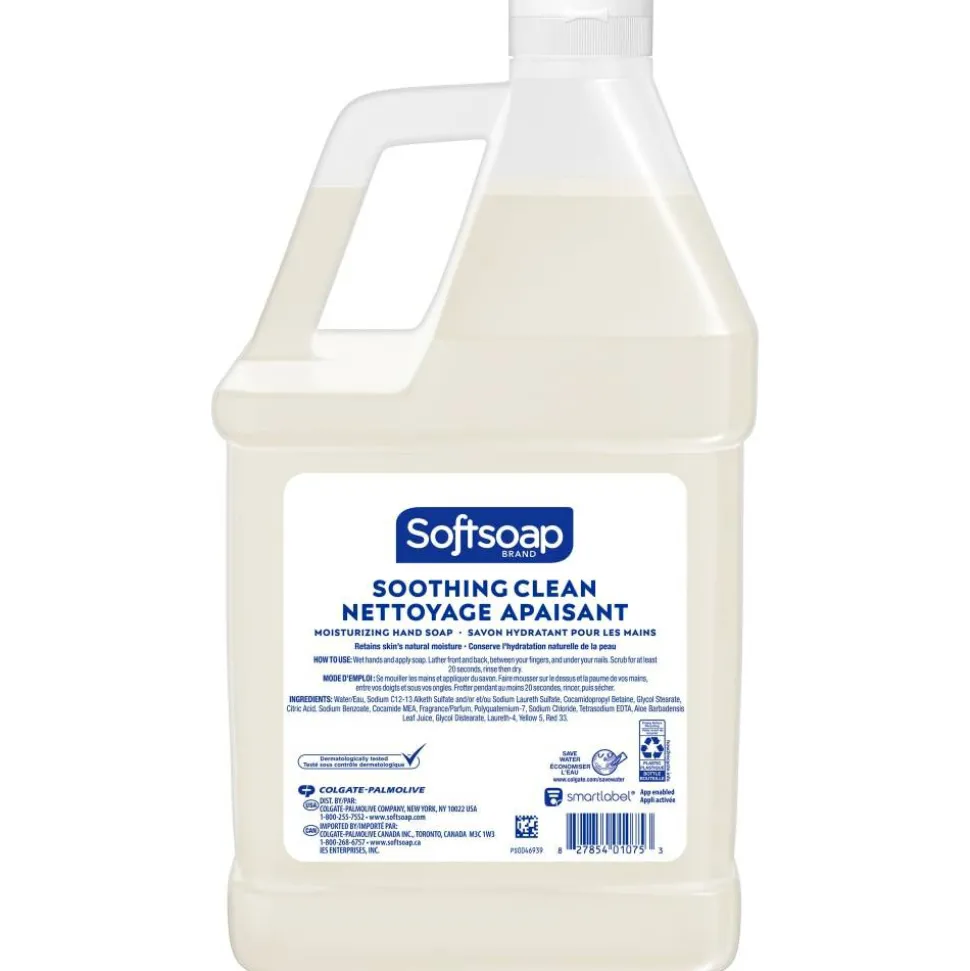 Softsoap Liquid Hand Soap Refill with Aloe, Aloe Vera Fresh Scent, 1 gal Bottle