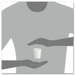 Solo 3 oz Treated Paper Water Cups