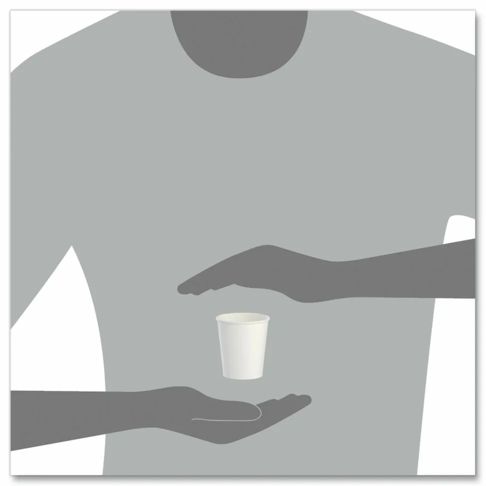 Solo 3 oz Treated Paper Water Cups