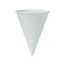 Solo Eco-Forward 4 oz Treated Paper Cone Water Cups