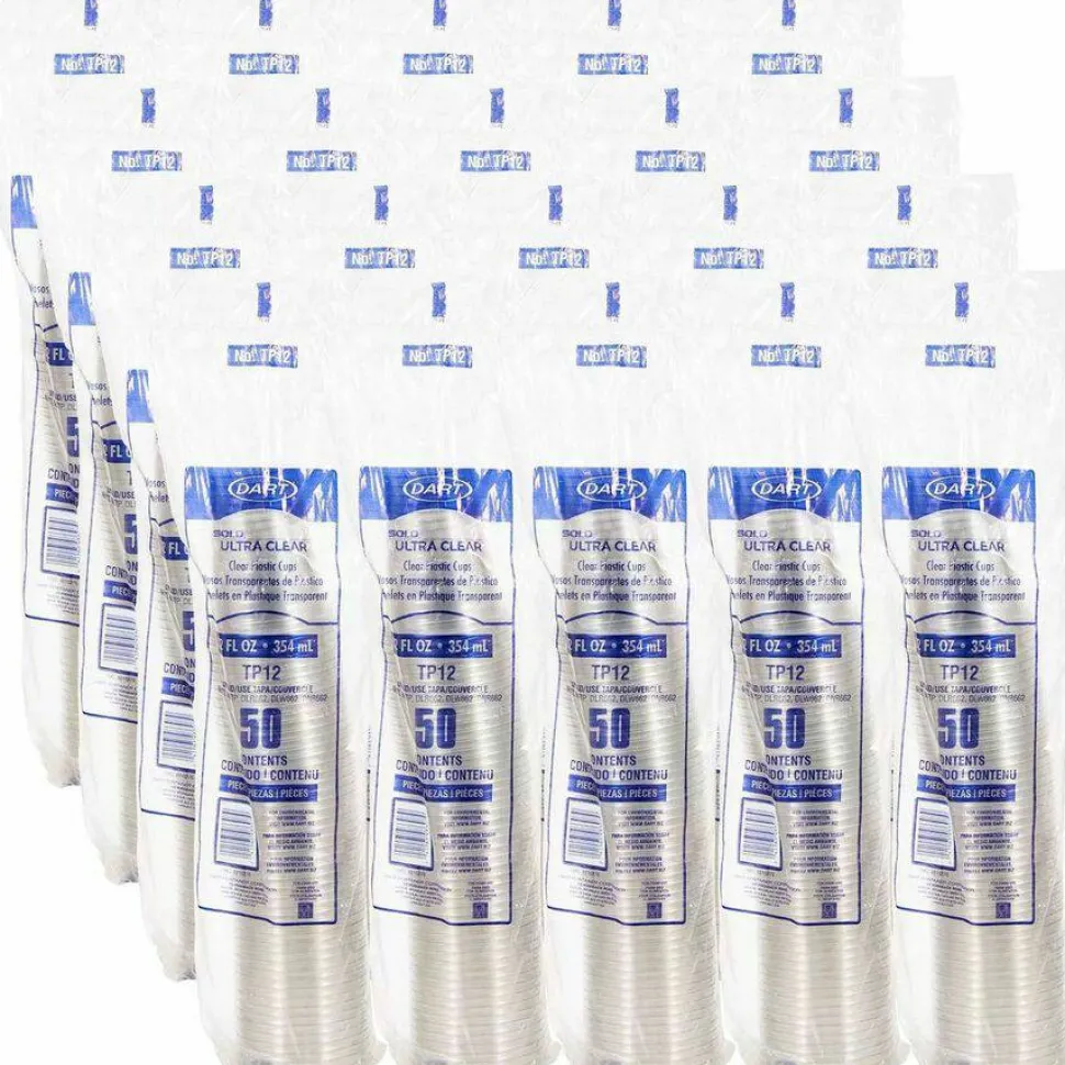 Solo Ultra Clear 12 oz Practical-Fill Cold Cups