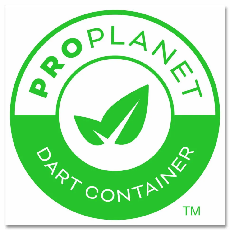 SOLO Paper Dinnerware, ProPlanet Seal, Plate, 6" dia, White, 500/Carton
