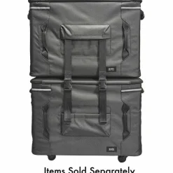 Solo PRO TRANSPORTER 128 Non Roller Travel/Luggage Top Case - Box 2 of 2 - Black