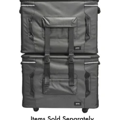 Solo PRO TRANSPORTER 128 Roller Travel/Luggage Bottom Case- Box 1 of 2 - Black