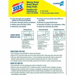S.O.S Steel Wool Soap Pads 4