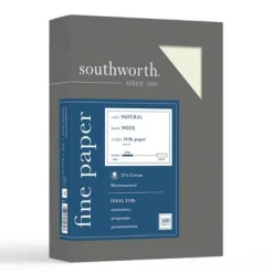 Southworth 25% Cotton Business Paper, 8 1/2