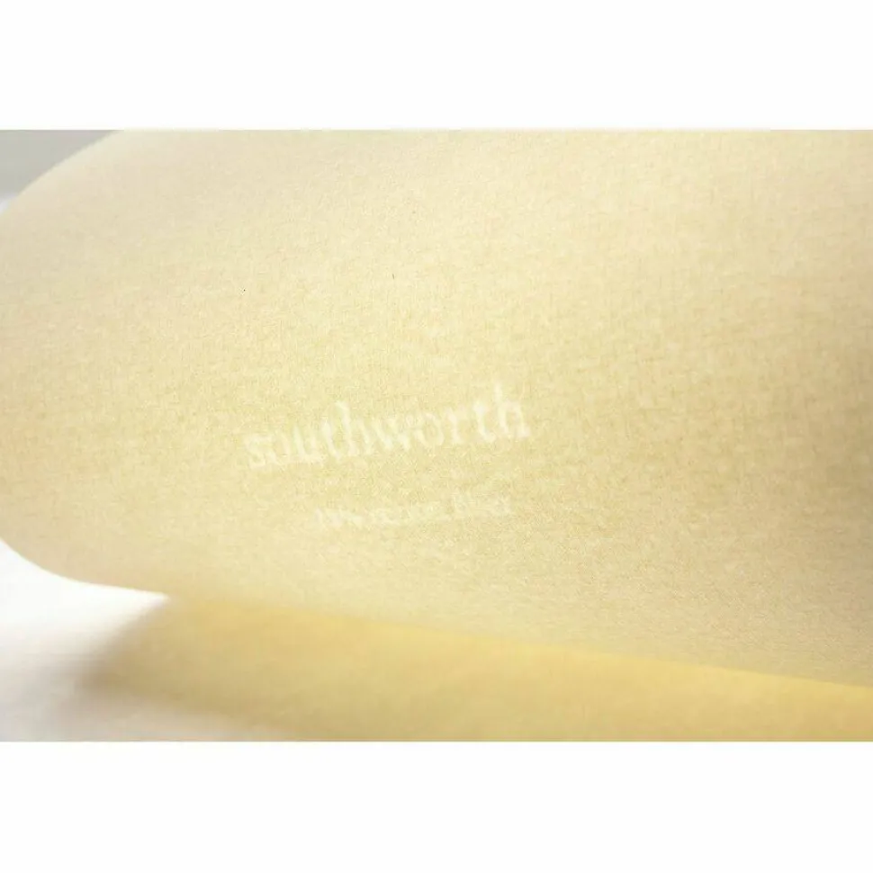 Southworth 25% Cotton Business Paper, Letter Size (8 1/2" x 11"), 24 Lb, Wove, Ivory, Case Of 500 Sheets