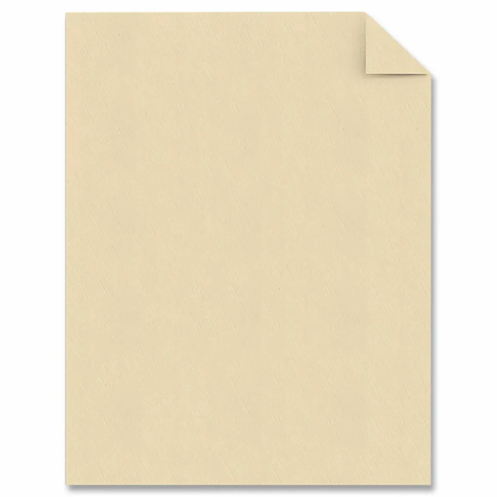 Southworth 25% Cotton Business Paper, Letter Size (8 1/2" x 11"), 24 Lb, Wove, Ivory, Case Of 500 Sheets