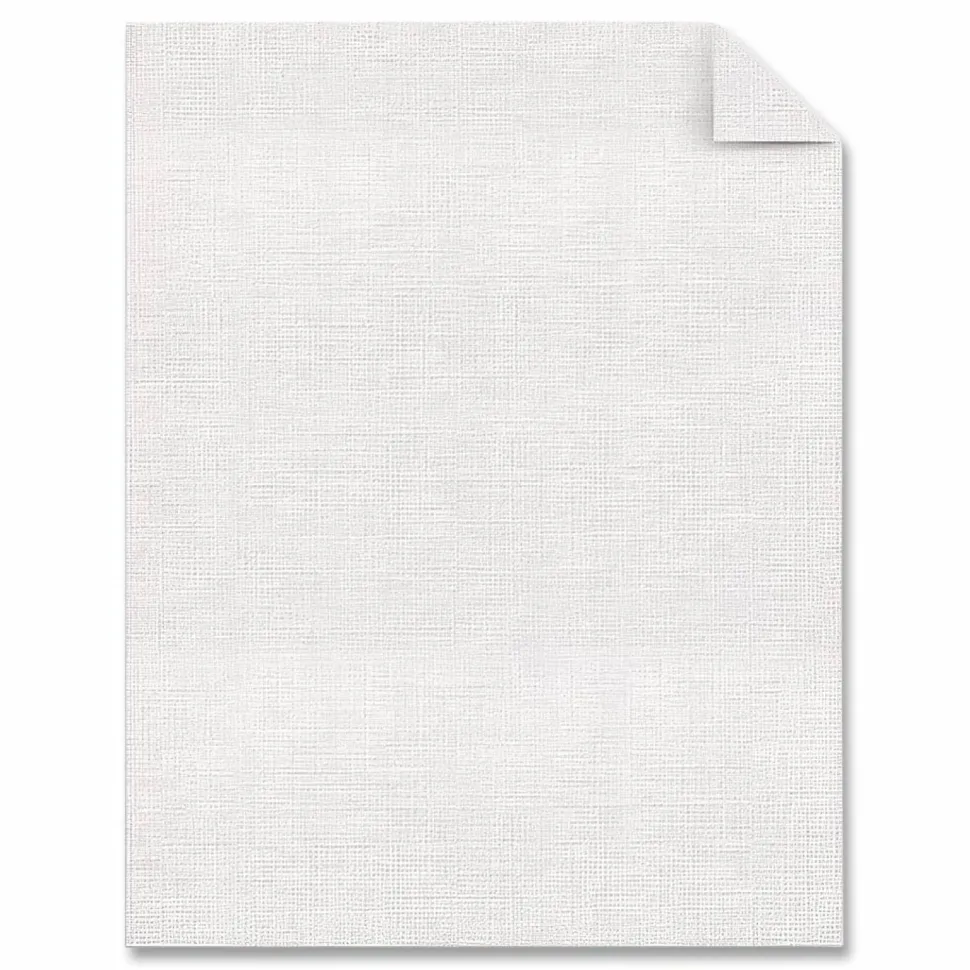 Southworth 25% Cotton Linen Business Paper, White, Letter (8.5" x 11"), 500 Sheets Per Ream, 24 Lb, 94 Brightness