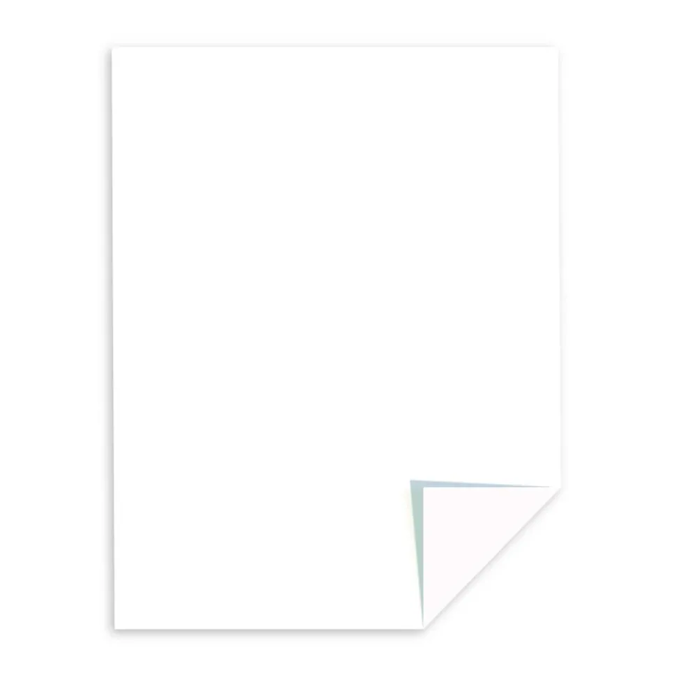 Southworth 100% Cotton Résumé Paper, 8 1/2" x 11", 32 Lb, 100% Recycled, White, Pack Of 100