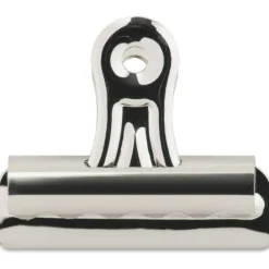 Sparco Boston Bulldog Clips, Size 2, 2 1/4" Wide, 11/32" Capacity, Silver, Box Of 36
