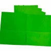 Sparco Letter Pocket Folder - 8 1/2" x 11" - 2 Internal Pocket - Apple Green - 1 Box