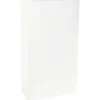 Sparco White Kraft Paper Bags
