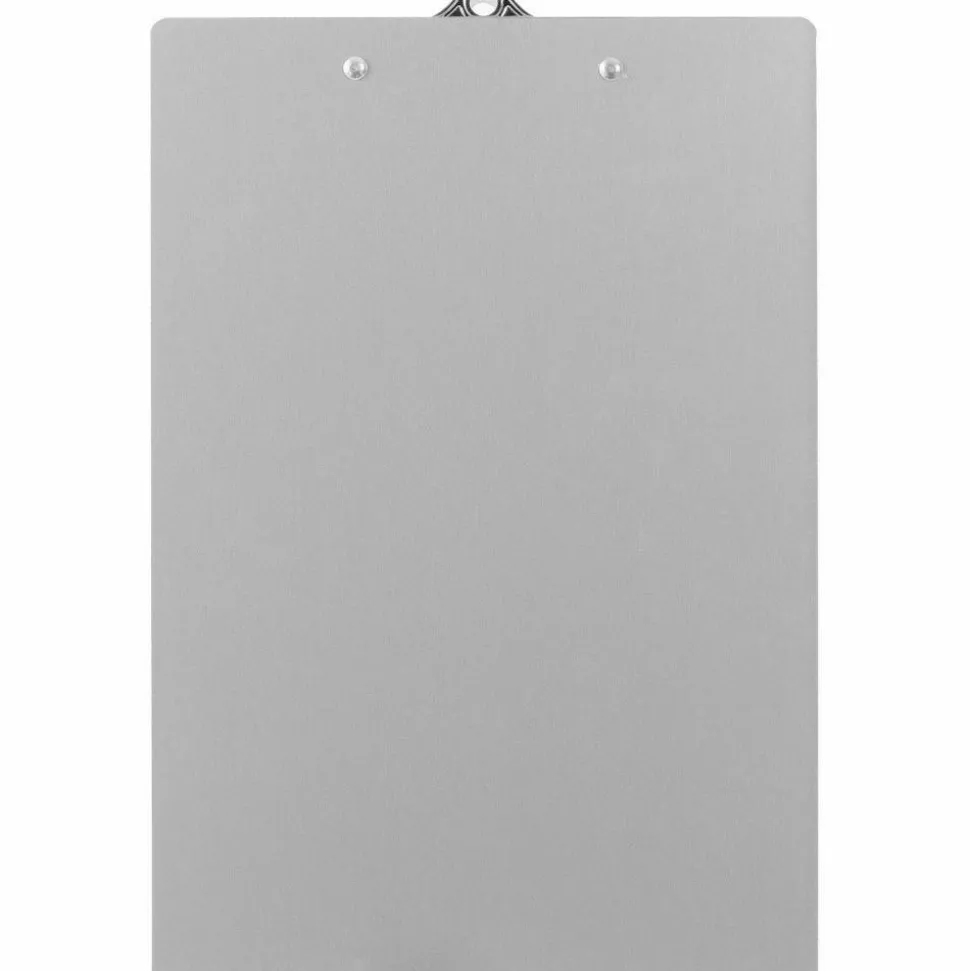 Sparco Aluminum Clipboard, 8 1/2"x 11 1/2", Silver