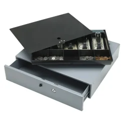 Sparco Cash Drawer With Removable Tray, 3.8