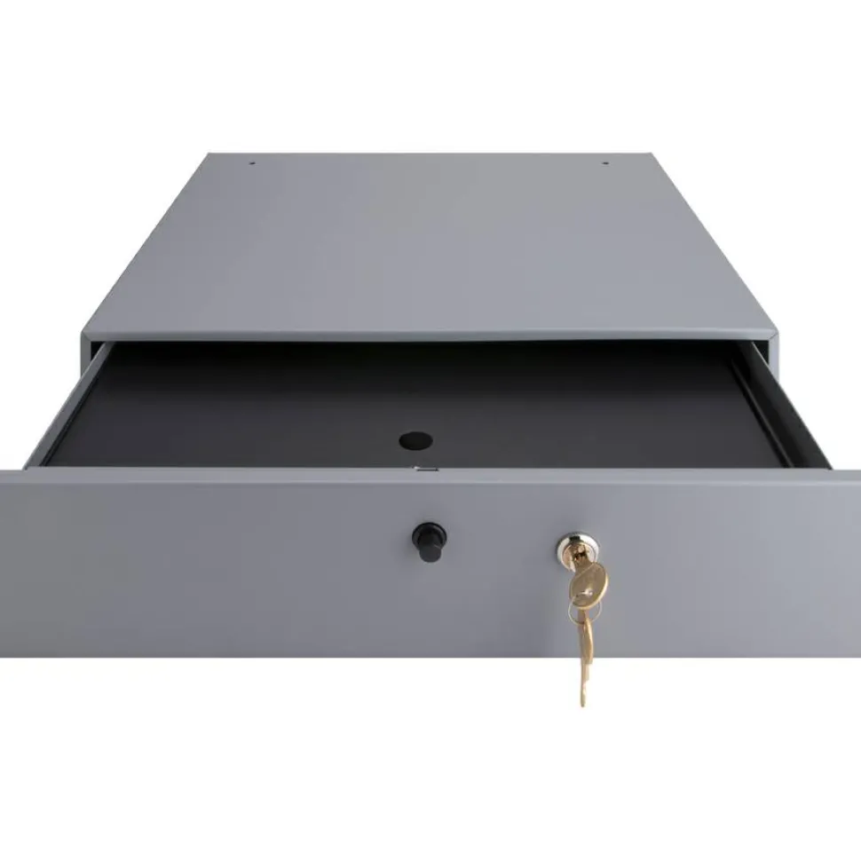 Sparco Cash Drawer With Removable Tray, 3.8" x 17.8" x 15.8", Black/Gray