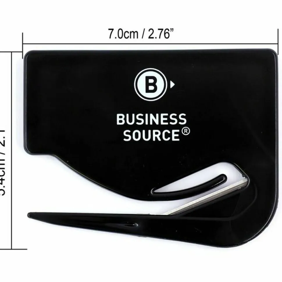 Sparco Clean Slit Letter Opener - Manual - Black